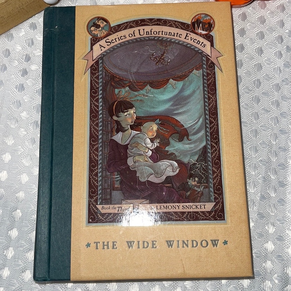 The Wide Window; A Series of Unfortunate - 0064407683, Lemony Snicket, hardcover - Picture 2 of 4
